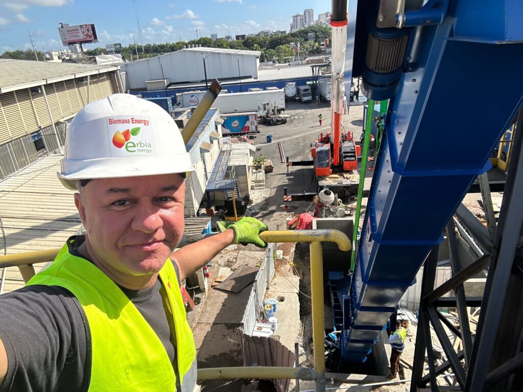 sistema de alimentación de biomasa en caldera 12th 10 bar | Erbia Energy