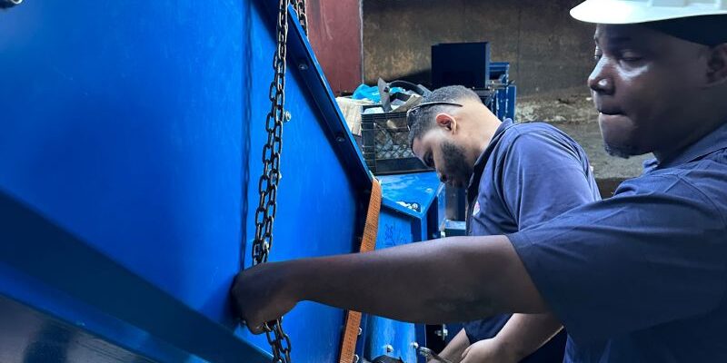 Instalando transportadores de cadenas “Redler” para alimentar a nuestra caldera de 12tph | Erbia Energy